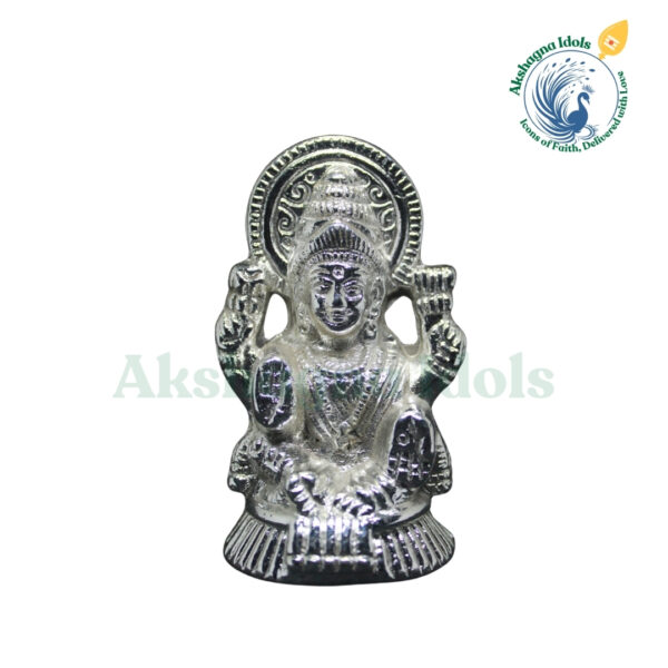 Premium German Silver Goddess Lakshmi Idol –Perfect for Puja & Gifting